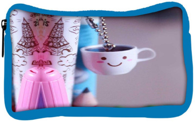 

Snoogg Eco Friendly Canvas Smile Cups Student Pen Pencil Case Coin Purse Pouch Cosmetic Makeup Bag (BLUE) Pouch(Multicolor)