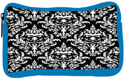 

Snoogg Eco Friendly Canvas Mix Pattern White Designer Student Pen Pencil Case Coin Purse Pouch Cosmetic Makeup Bag (BLUE) Pouch(Multicolor)