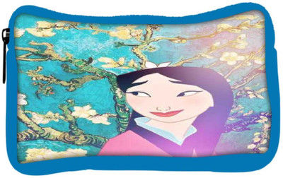 

Snoogg Eco Friendly Canvas Geisha Stories Student Pen Pencil Case Coin Purse Pouch Cosmetic Makeup Bag (BLUE) Pouch(Multicolor)