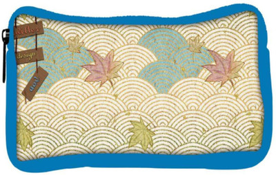 

Snoogg Eco Friendly Canvas Abstract Design Aon Designer Student Pen Pencil Case Coin Purse Pouch Cosmetic Makeup Bag (BLUE) Pouch(Multicolor)