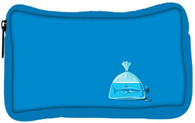 

Snoogg Eco Friendly Canvas Shark Designer Student Pen Pencil Case Coin Purse Pouch Cosmetic Makeup Bag (BLUE) Pouch(Multicolor)