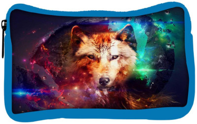 

Snoogg Eco Friendly Canvas Wolf Of Hearts Student Pen Pencil Case Coin Purse Pouch Cosmetic Makeup Bag (BLUE) Pouch(Multicolor)