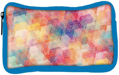 

Snoogg Eco Friendly Canvas Cool Pattern Student Pen Pencil Case Coin Purse Pouch Cosmetic Makeup Bag (BLUE) Pouch(Multicolor)