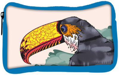 

Snoogg Eco Friendly Canvas Stylized Toucan 2703 Student Pen Pencil Case Coin Purse Pouch Cosmetic Makeup Bag (BLUE) Pouch(Multicolor)