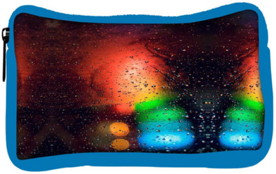 

Snoogg Eco Friendly Canvas Abstract Traffic Light Student Pen Pencil Case Coin Purse Pouch Cosmetic Makeup Bag (BLUE) Pouch(Multicolor)