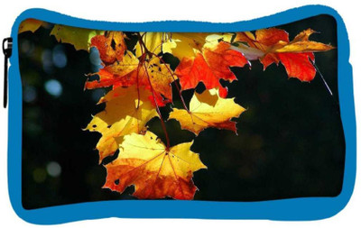 

Snoogg Eco Friendly Canvas Autumn Leaves In Trees Designer Student Pen Pencil Case Coin Purse Pouch Cosmetic Makeup Bag (BLUE) Pouch(Multicolor)