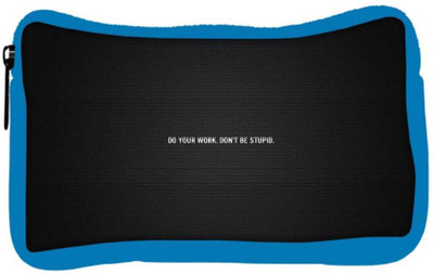 

Snoogg Eco Friendly Canvas Do Your Work Designer Student Pen Pencil Case Coin Purse Pouch Cosmetic Makeup Bag (BLUE) Pouch(Multicolor)