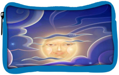

Snoogg Eco Friendly Canvas Smiling Moon 2698 Student Pen Pencil Case Coin Purse Pouch Cosmetic Makeup Bag (BLUE) Pouch(Multicolor)