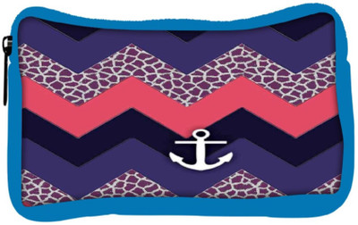 

Snoogg Eco Friendly Canvas Awesome Chevron Student Pen Pencil Case Coin Purse Pouch Cosmetic Makeup Bag (BLUE) Pouch(Multicolor)