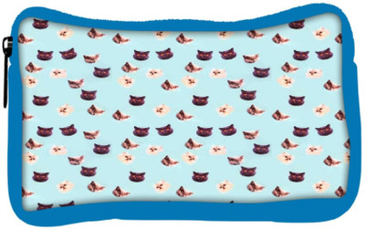 

Snoogg Eco Friendly Canvas Hypno Cats Student Pen Pencil Case Coin Purse Pouch Cosmetic Makeup Bag (BLUE) Pouch(Multicolor)