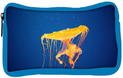 

Snoogg Eco Friendly Canvas Jellyfish In Sea Designer Student Pen Pencil Case Coin Purse Pouch Cosmetic Makeup Bag (BLUE) Pouch(Multicolor)