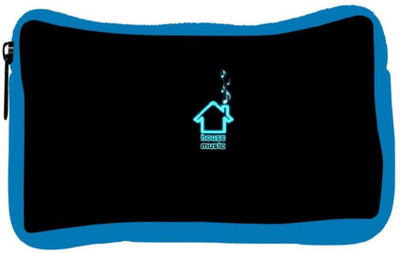 

Snoogg Eco Friendly Canvas House Music Designer Student Pen Pencil Case Coin Purse Pouch Cosmetic Makeup Bag (BLUE) Pouch(Multicolor)