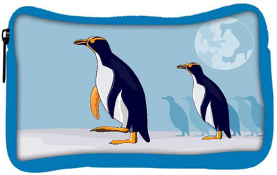 

Snoogg Eco Friendly Canvas Yellow Eyed Penguin Student Pen Pencil Case Coin Purse Pouch Cosmetic Makeup Bag (BLUE) Pouch(Multicolor)