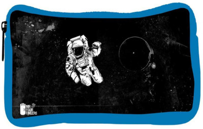 

Snoogg Eco Friendly Canvas Astronaut Designer Student Pen Pencil Case Coin Purse Pouch Cosmetic Makeup Bag (BLUE) Pouch(Multicolor)