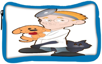 

Snoogg Eco Friendly Canvas Animal Doctor Cartoon Character Student Pen Pencil Case Coin Purse Pouch Cosmetic Makeup Bag (BLUE) Pouch(Multicolor)