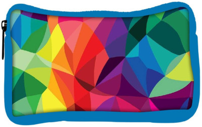 

Snoogg Eco Friendly Canvas Super Colour Pattern Student Pen Pencil Case Coin Purse Pouch Cosmetic Makeup Bag (BLUE) Pouch(Multicolor)