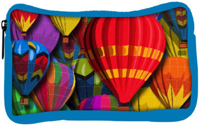 

Snoogg Eco Friendly Canvas Parachuting 2498 Student Pen Pencil Case Coin Purse Pouch Cosmetic Makeup Bag (BLUE) Pouch(Multicolor)