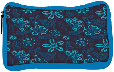 

Snoogg Eco Friendly Canvas Colorful Floral Seamless Pattern In Cartoon Style Seamless Pattern Student Pen Pencil Case Coin Purse Pouch Cosmetic Makeup Bag (BLUE) Pouch(Multicolor)