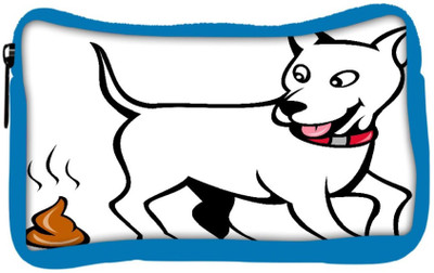 

Snoogg Eco Friendly Canvas Dog With Poo Student Pen Pencil Case Coin Purse Pouch Cosmetic Makeup Bag (BLUE) Pouch(Multicolor)