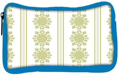 

Snoogg Eco Friendly Canvas Lite Green Pattern Designer Student Pen Pencil Case Coin Purse Pouch Cosmetic Makeup Bag (BLUE) Pouch(Multicolor)
