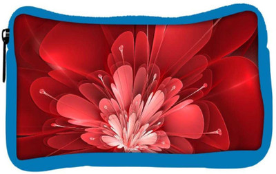 

Snoogg Eco Friendly Canvas Fractal Flower Digital Art Designer Student Pen Pencil Case Coin Purse Pouch Cosmetic Makeup Bag (BLUE) Pouch(Multicolor)