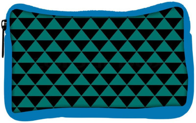 

Snoogg Eco Friendly Canvas Traingle Psyche Pattern Student Pen Pencil Case Coin Purse Pouch Cosmetic Makeup Bag (BLUE) Pouch(Multicolor)