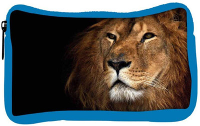 

Snoogg Eco Friendly Canvas Lion King Designer Student Pen Pencil Case Coin Purse Pouch Cosmetic Makeup Bag (BLUE) Pouch(Multicolor)