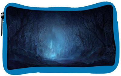 

Snoogg Eco Friendly Canvas Fantasy Wood Castle Designer Student Pen Pencil Case Coin Purse Pouch Cosmetic Makeup Bag (BLUE) Pouch(Multicolor)