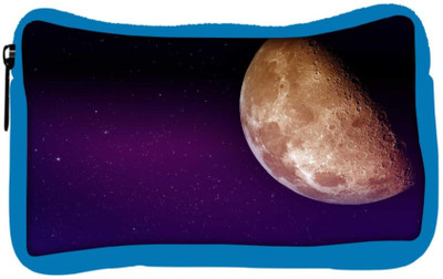 

Snoogg Eco Friendly Canvas Our Moon Student Pen Pencil Case Coin Purse Pouch Cosmetic Makeup Bag (BLUE) Pouch(Multicolor)