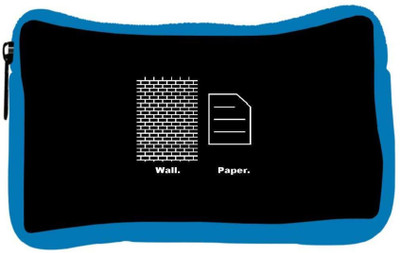 

Snoogg Eco Friendly Canvas Wallpaper Designer Student Pen Pencil Case Coin Purse Pouch Cosmetic Makeup Bag (BLUE) Pouch(Multicolor)