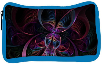 

Snoogg Eco Friendly Canvas Abstract Colorful Pattern Designer Student Pen Pencil Case Coin Purse Pouch Cosmetic Makeup Bag (BLUE) Pouch(Multicolor)