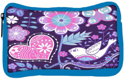 

Snoogg Eco Friendly Canvas Seamless Texture With Flowers Student Pen Pencil Case Coin Purse Pouch Cosmetic Makeup Bag (BLUE) Pouch(Multicolor)