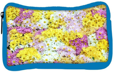 

Snoogg Eco Friendly Canvas Dreams Fields Flower Designer Student Pen Pencil Case Coin Purse Pouch Cosmetic Makeup Bag (BLUE) Pouch(Multicolor)