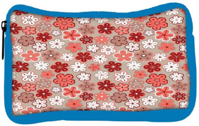 

Snoogg Eco Friendly Canvas Seamless Floral Pattern Flowers Texture Daisy Student Pen Pencil Case Coin Purse Pouch Cosmetic Makeup Bag (BLUE) Pouch(Multicolor)