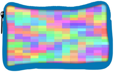 

Snoogg Eco Friendly Canvas Pattern Digital Cubes 2423 Student Pen Pencil Case Coin Purse Pouch Cosmetic Makeup Bag (BLUE) Pouch(Multicolor)