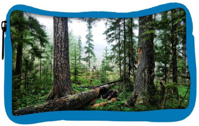 

Snoogg Eco Friendly Canvas Abstract Broken Tree Designer Student Pen Pencil Case Coin Purse Pouch Cosmetic Makeup Bag (BLUE) Pouch(Multicolor)