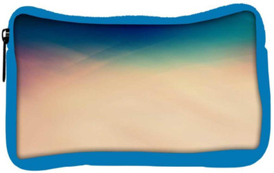 

Snoogg Eco Friendly Canvas Retro Colors Designer Student Pen Pencil Case Coin Purse Pouch Cosmetic Makeup Bag (BLUE) Pouch(Multicolor)