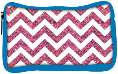 

Snoogg Eco Friendly Canvas Chevron Pinks Student Pen Pencil Case Coin Purse Pouch Cosmetic Makeup Bag (BLUE) Pouch(Multicolor)