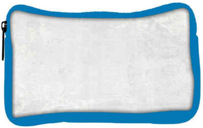 

Snoogg Eco Friendly Canvas White Plain Designer Student Pen Pencil Case Coin Purse Pouch Cosmetic Makeup Bag (BLUE) Pouch(Multicolor)