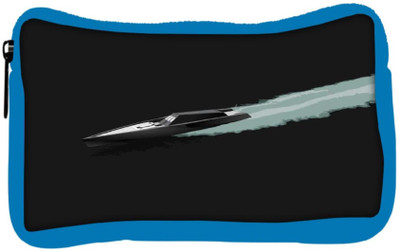 

Snoogg Eco Friendly Canvas Midnight Cruising 2451 Student Pen Pencil Case Coin Purse Pouch Cosmetic Makeup Bag (BLUE) Pouch(Multicolor)