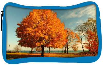 

Snoogg Eco Friendly Canvas Orange Leaves In Trees Designer Student Pen Pencil Case Coin Purse Pouch Cosmetic Makeup Bag (BLUE) Pouch(Multicolor)