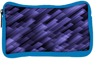 

Snoogg Eco Friendly Canvas Abstract Violet Background Student Pen Pencil Case Coin Purse Pouch Cosmetic Makeup Bag (BLUE) Pouch(Multicolor)