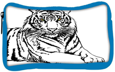 

Snoogg Eco Friendly Canvas Sketch Of White Tiger Vector Illustration Student Pen Pencil Case Coin Purse Pouch Cosmetic Makeup Bag (BLUE) Pouch(Multicolor)