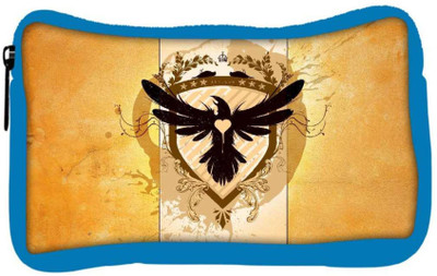 

Snoogg Eco Friendly Canvas Coat Of Arms With The Bird Designer Student Pen Pencil Case Coin Purse Pouch Cosmetic Makeup Bag (BLUE) Pouch(Multicolor)