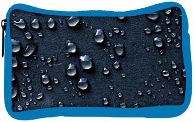 

Snoogg Eco Friendly Canvas Grey Drops Student Pen Pencil Case Coin Purse Pouch Cosmetic Makeup Bag (BLUE) Pouch(Multicolor)