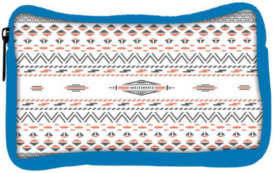 

Snoogg Eco Friendly Canvas Minimal Zoyd Aztec Student Pen Pencil Case Coin Purse Pouch Cosmetic Makeup Bag (BLUE) Pouch(Multicolor)