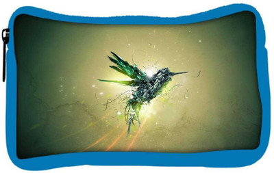 

Snoogg Eco Friendly Canvas Green Bird Flight Designer Student Pen Pencil Case Coin Purse Pouch Cosmetic Makeup Bag (BLUE) Pouch(Multicolor)