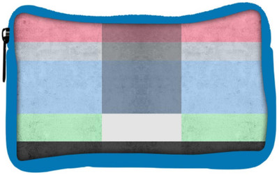 

Snoogg Eco Friendly Canvas Palette Student Pen Pencil Case Coin Purse Pouch Cosmetic Makeup Bag (BLUE) Pouch(Multicolor)
