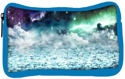 

Snoogg Eco Friendly Canvas Sparkling Sky Designer Student Pen Pencil Case Coin Purse Pouch Cosmetic Makeup Bag (BLUE) Pouch(Multicolor)