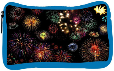 

Snoogg Eco Friendly Canvas Colorful Fireworks Student Pen Pencil Case Coin Purse Pouch Cosmetic Makeup Bag (BLUE) Pouch(Multicolor)